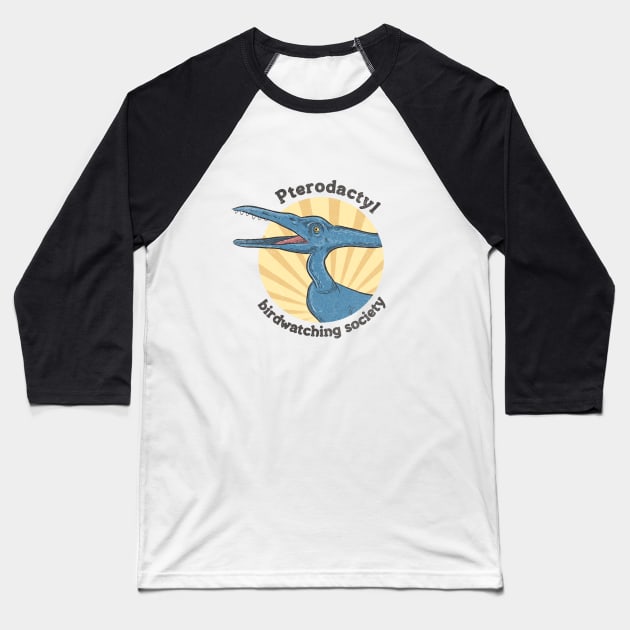 Pterodactyl society member Baseball T-Shirt by AV